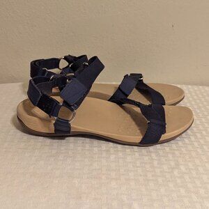 Vionic Candace Blue Strappy Sandals Size 10